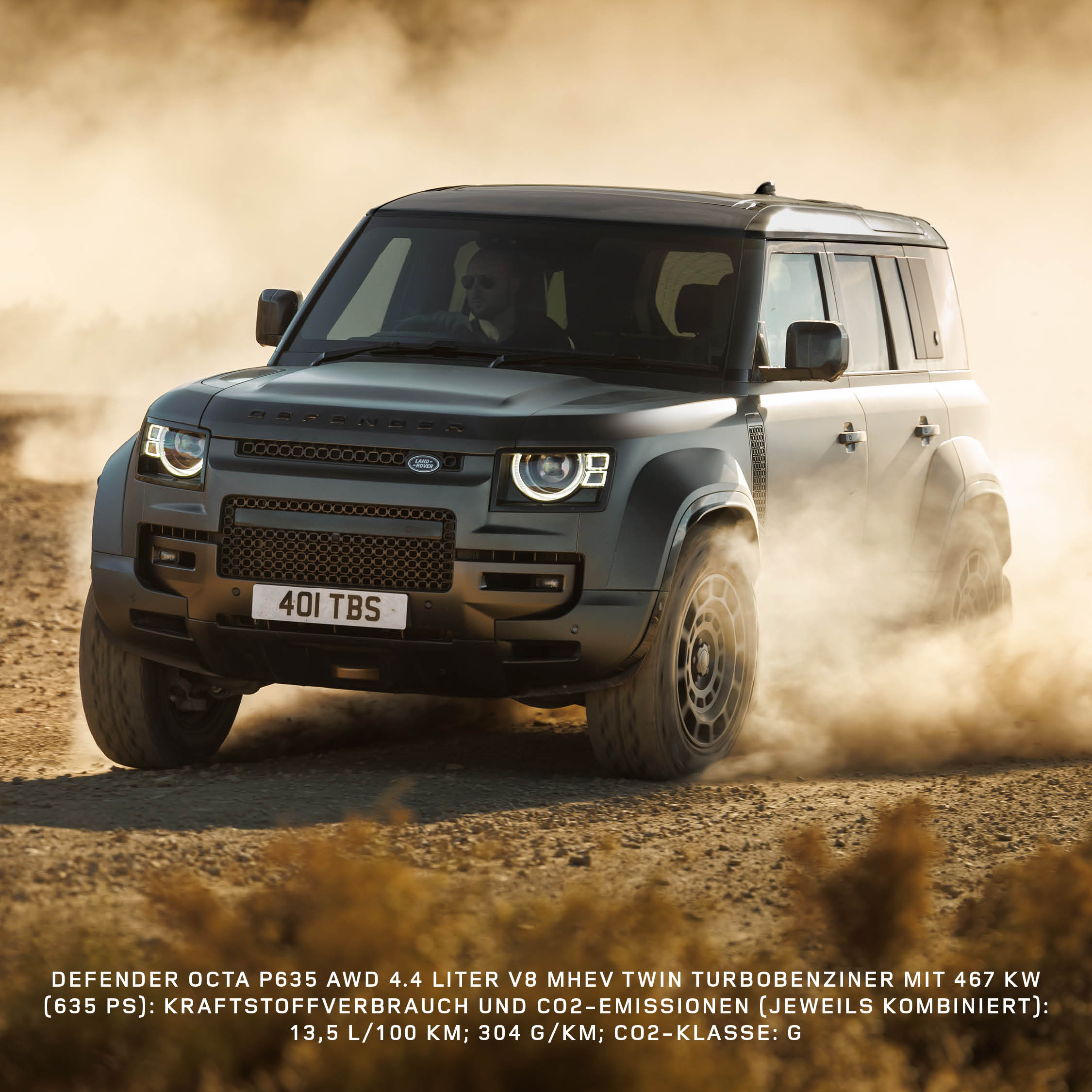 Defender als Rallye-Fahrzeug