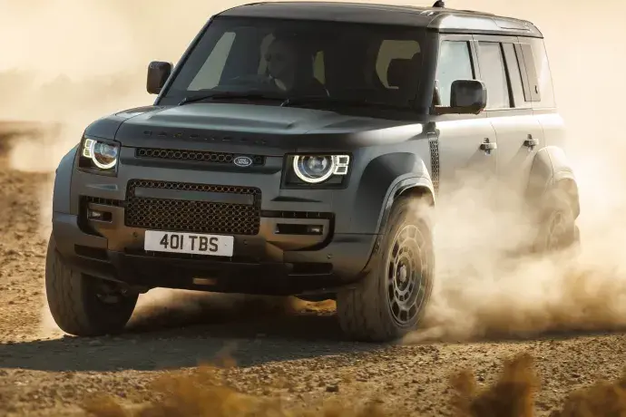 Defender als Rallye-Fahrzeug